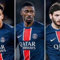 巴黎三叉戟暴涨登贝莱+克瓦拉茨赫利亚+杜埃身价均涨至9000万